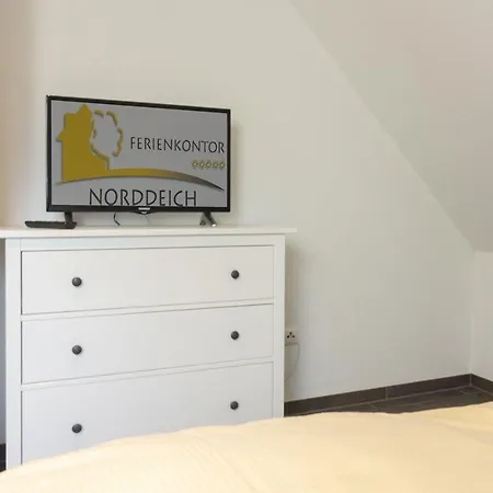 Feriehus Ferienhaus-lucky-bis-6-personen-mit-garten-und-haustier Norddeich (Norden)